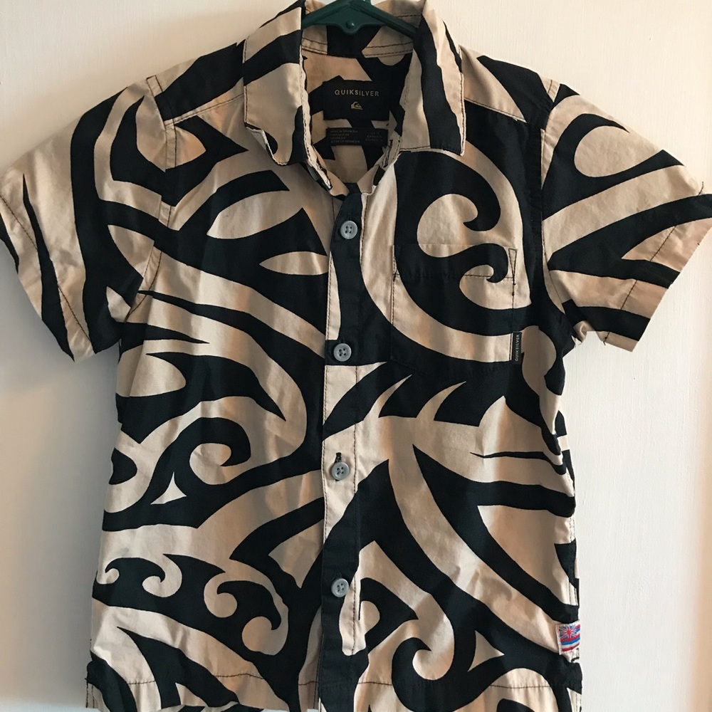 Quicksilver Aloha Shirt - boy size